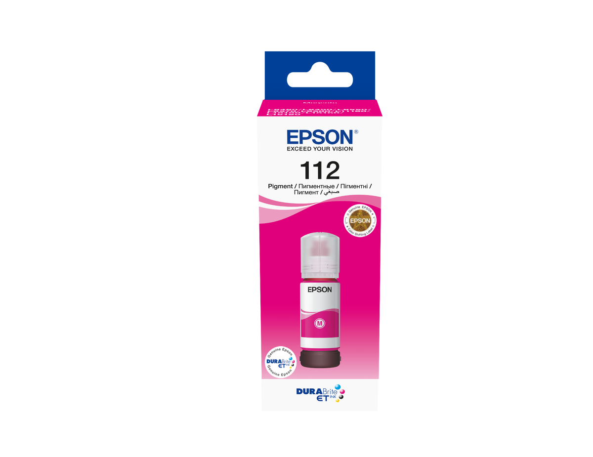 Epson 112 Ink Bottles Magenta 70ml L6580 / L15150 / L15160 6000 pages