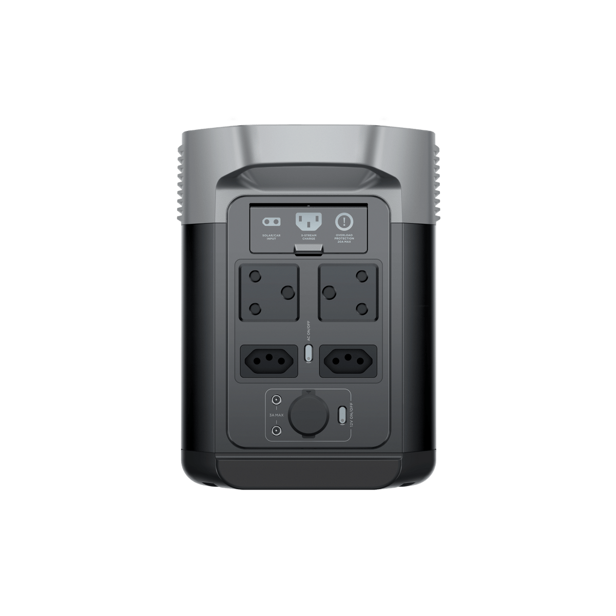 ECOFLOW Delta 2 Lithium (LiFePo) Portable Power Station - 1800W Output; 1024Wh LFP Battery; 500W Solar charger - SA socket.