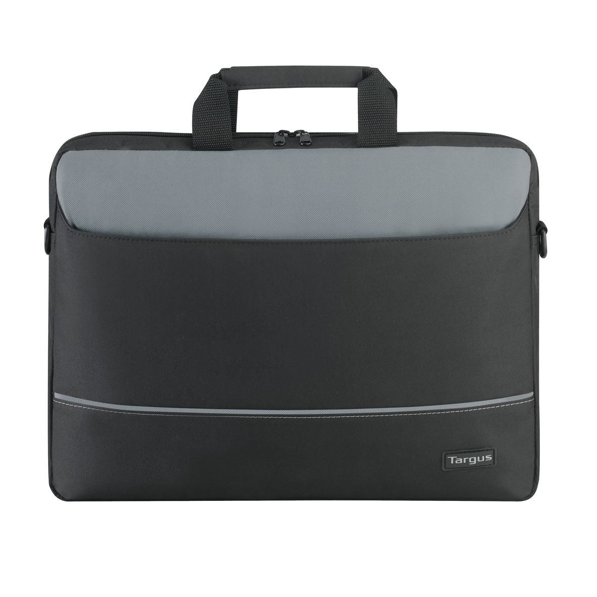 Targus - Intellect 13" - 16" Laptop Carry Bag - Black/Grey