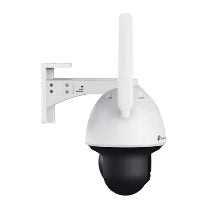 TP-Link VIGI 4MP Outdoor Full-Color 4G Pan Tilt Network Camera 4G Cat4, LTE-TDD/LTE-FDD/WCDMA, 4MP, 1/3” Progressive Scan CMOS, H.265+/H.265 /H.264+/H.264, IR&White LED, 25fps/30fps (2560 × 1440), IP66