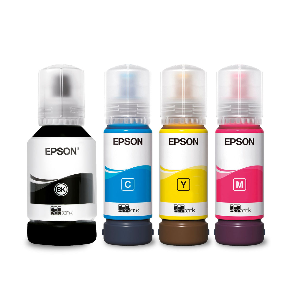 Epson 101 Ink Bottles Multipack 260ml (total) 1 x Black 1 x Cyan 1 x Magenta 1 x Yellow L4150 / L4156 / L4160 / L4260 / L6160 / L6170 / L6176 / L6190 / L6270 / L6290 / L14150 7500 pages