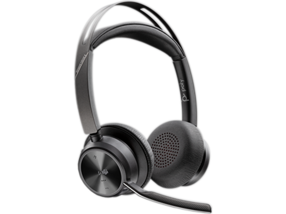 Poly Voyager Focus 2 Microsoft Teams Certified USB-C-C Headset +USB-C/A Adapter