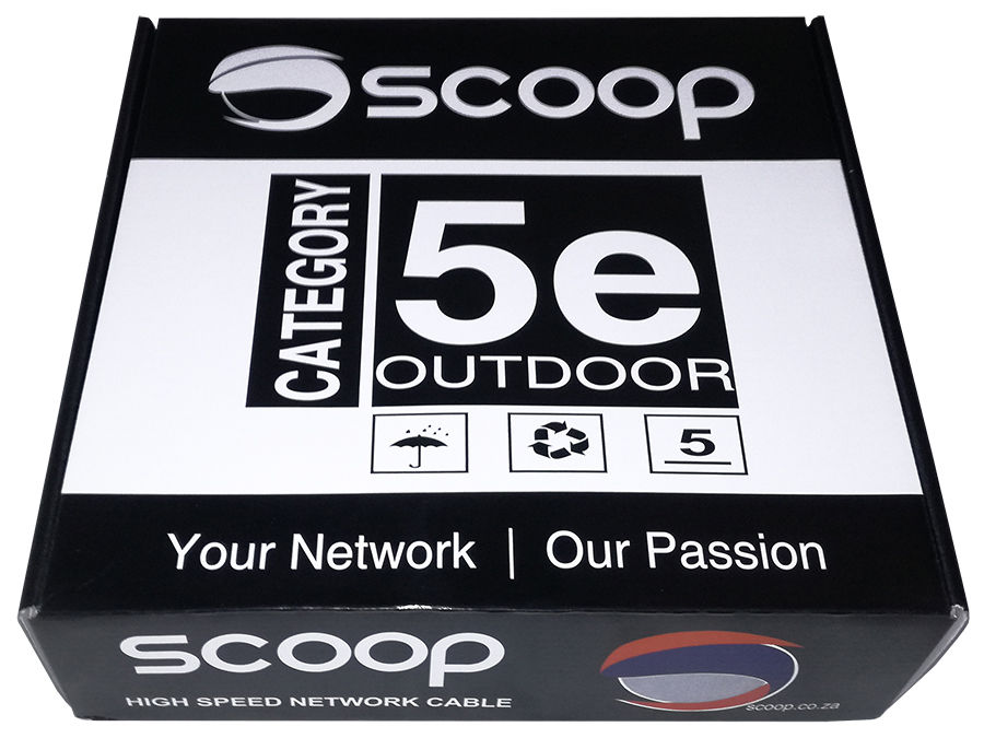 100m Box Cat5e Outdoor FTP CCA Cable