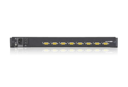 ATEN 8P PS/2-USB VGA 19'' LCD KVM Switch W/(USA KB/SPKB)/W/(US/EU) CORD