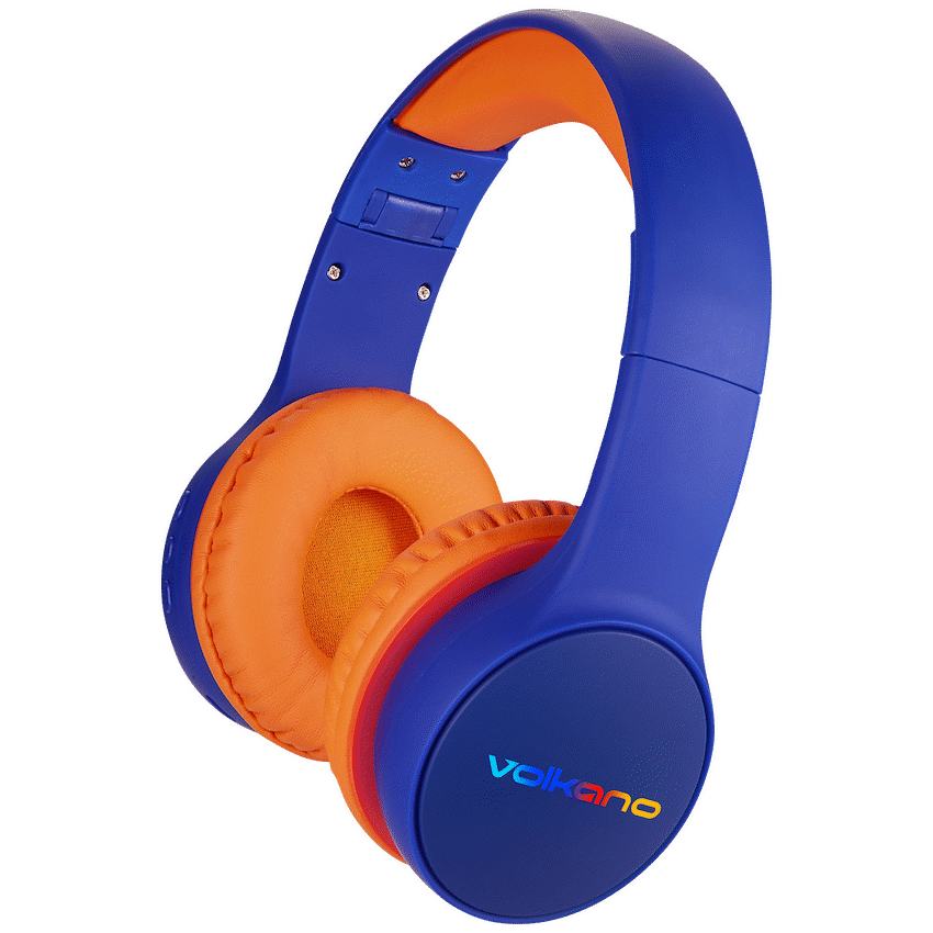Volkano Atlas Bluetooth Padded Headphones with dB Switch Function