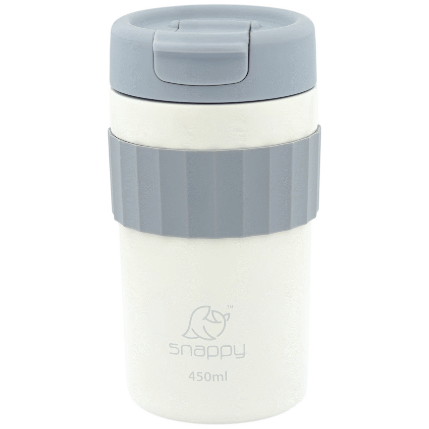 Snappy Grip Thermal Tumbler 450ml Vanilla ( Order in Qty of 6)