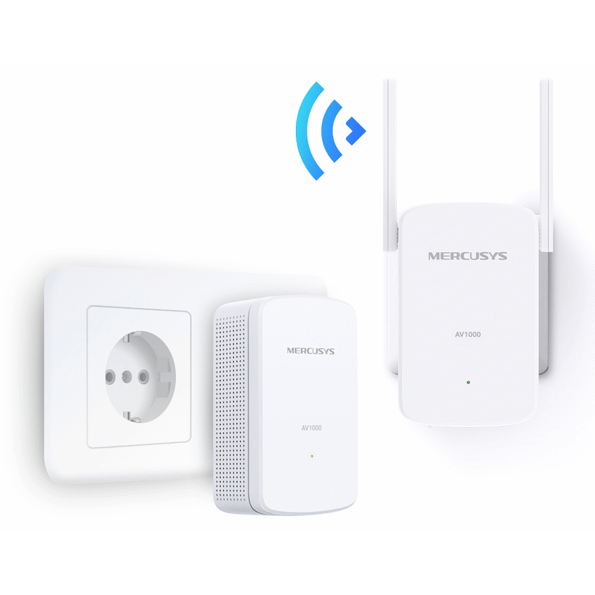 TP-Link Mercusys MP510 KIT AV1000 Gigabit Powerline Wi-Fi Kit