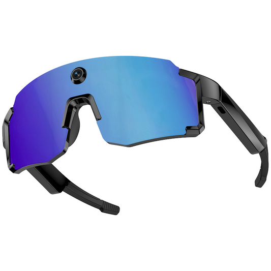 Volkano Hey Cyan Sports - AI Smart Glasses - Black
