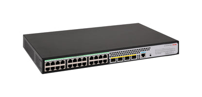 H3C SMB S5120V3-28P-PWR-LI Layer 3 Ethernet Switch with 24x 10/100/1000Mbps Ethernet PoE+ Ports and 4x 1Gbps SFP Ports, 240W PoE+ Capacity, AC PSU