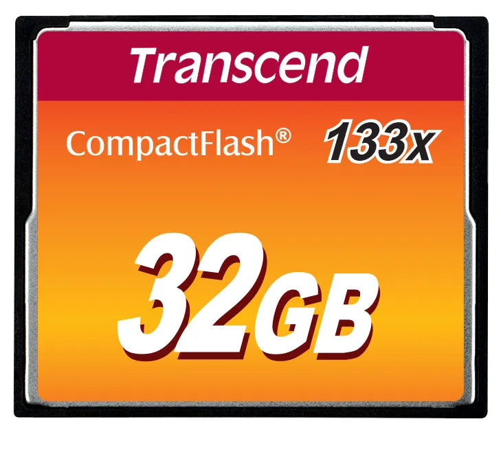 TRANSCEND 32GB COMPACT FLASH 133X