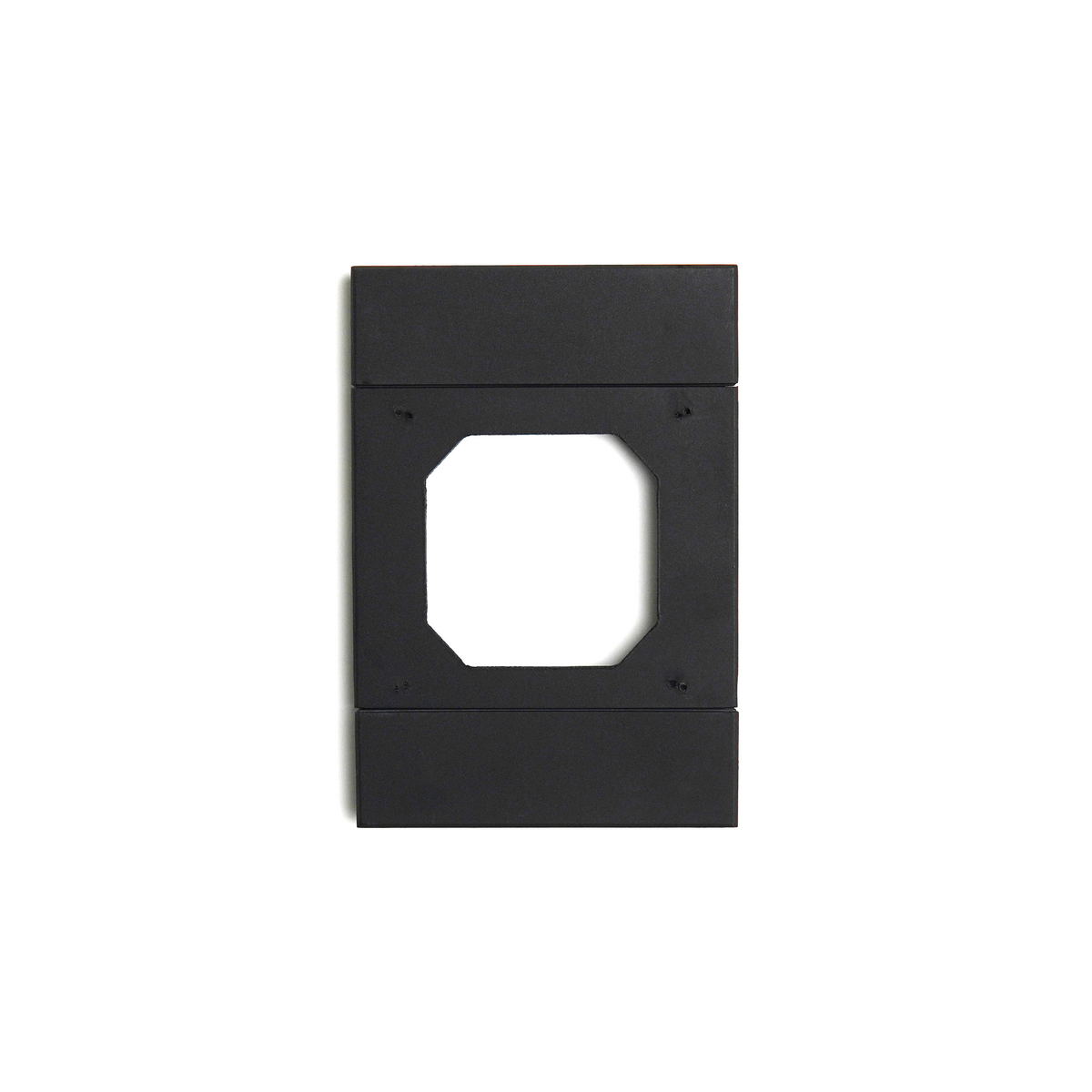 Acconet IoT 4x2 Smart Wall Switch Adapter Plate, Black | AC-IOT-BP-B