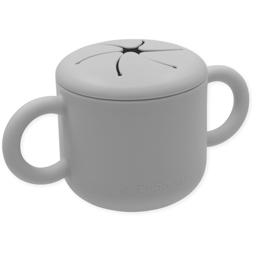 Echo Baby Silicone Snack Cup - Stone