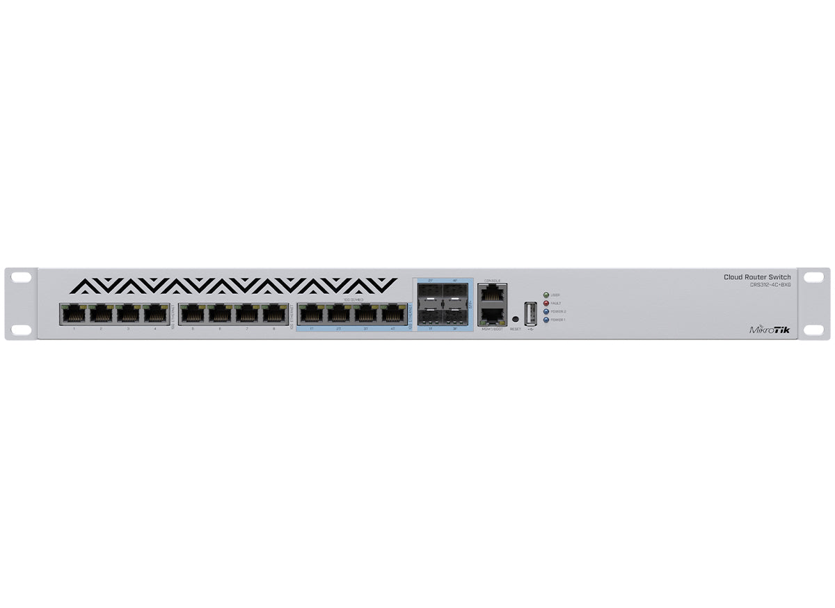 MikroTik Cloud Router Switch 8 Port 10Gbps 4SFP+/10Gbps Ports