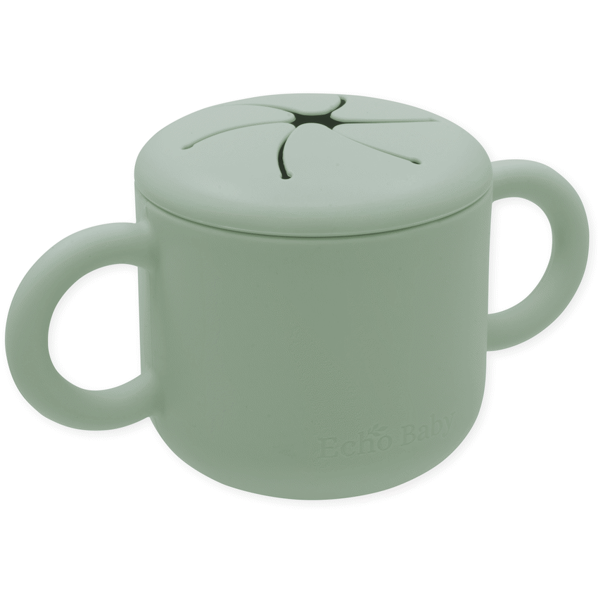 Echo Baby Silicone Snack Cup - Sage