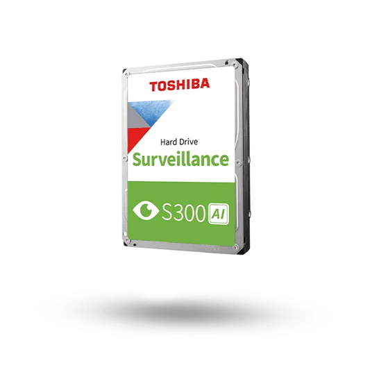 Toshiba S300 AI 16TB Surveillance HDD 3.5" | HDEB03CZSA51F