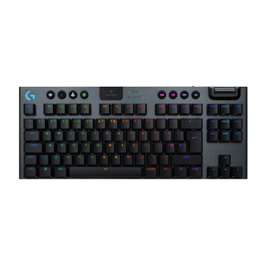Logitech(R) G915 X LIGHTSPEED TKL Low-Profile Wireless Gaming Keyboard - Black
