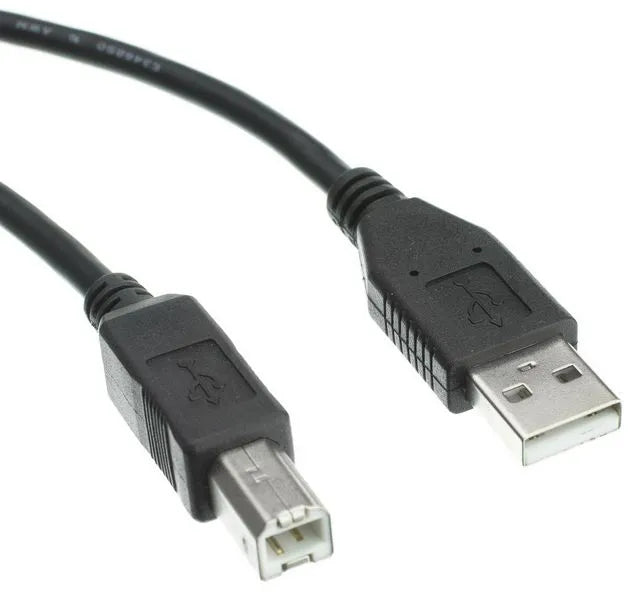 USB Printer Cable (1.8m; Type-A Male to Type-B Male)
