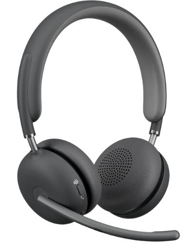 Logitech Zone Wireless 2 UC Headset - Graphite - Teams - 2.4GHZ/BT