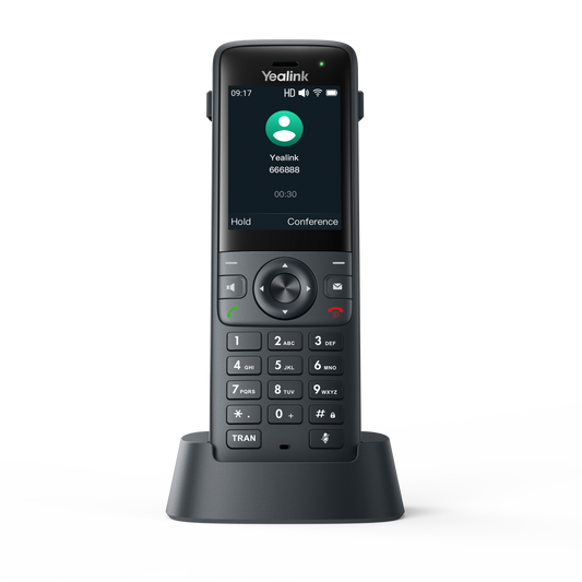 Yealink AX83H Portable IP Phone With Built-In Wi-Fi Includes Charger