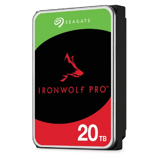 Seagate Ironwolf Pro ST2000NT001 20TB 3.5'' HDD NAS Drives 7200 RPM; SATA 6GB/s Interface; 256MB Cache;550TB/Year; Unlimited Bay