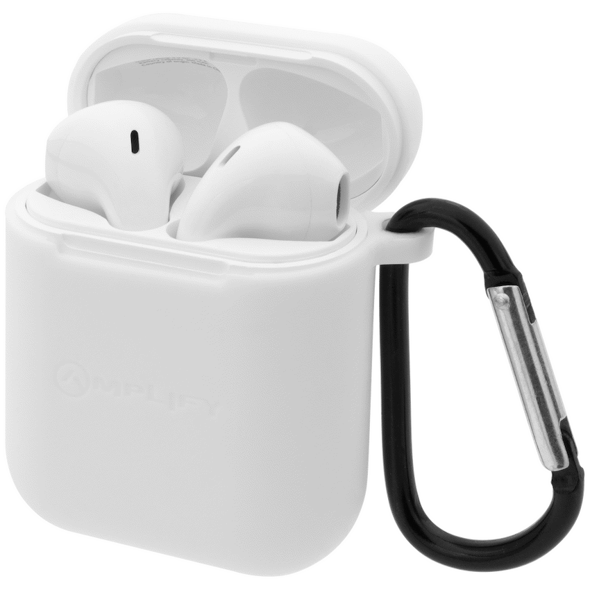 Amplify Buds Series True Wireless Earphones with Silicone Accessories - White