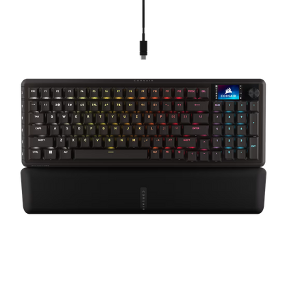 Corsair VANGUARD 96% Gaming Keyboard - MLX Fusion tactile switches - Black.