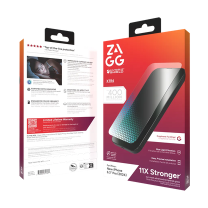 InvisibleShield Glass XTR4 Apple iP16 Pro Screen