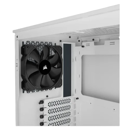 3000D AIRFLOW White Mid-Tower PC Case; 2x 3.5'' | 2x 2.5'' Drive Bays; Up to 360mm Radiator compatible; 2x 120mm fan incl