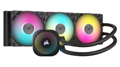 Corsair iCUE LINK TITAN 360 RX RGB Liquid CPU Cooler – RX120 RGB Fans – Fits Intel® LGA 1851/1700; AMD® AM5/AM4.