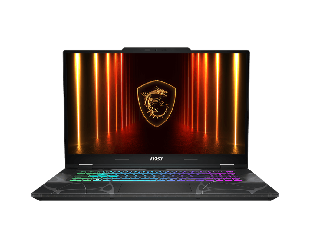 CYBORG 17 B2RWEKG-082ZA / INTEL CORE 7 240H / DDR 5 6400MHz 16GB (2x 8GB) / 512GB NVME PCIE SSD / RTX 5050 GDDR7 8GB / 17.3" FHD (1920*1080) 144Hz / WINDOWS 11 HOME / NO BAG INCLUDED / TRANSLUCENT BLACK / 1 YEAR WARRANTY