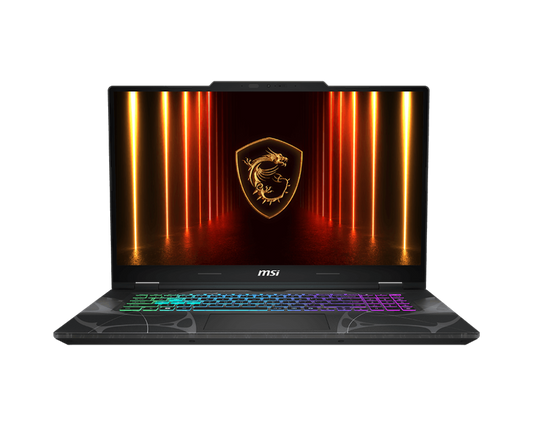 CYBORG 17 B2RWEKG-082ZA / INTEL CORE 7 240H / DDR 5 6400MHz 16GB (2x 8GB) / 512GB NVME PCIE SSD / RTX 5050 GDDR7 8GB / 17.3" FHD (1920*1080) 144Hz / WINDOWS 11 HOME / NO BAG INCLUDED / TRANSLUCENT BLACK / 1 YEAR WARRANTY