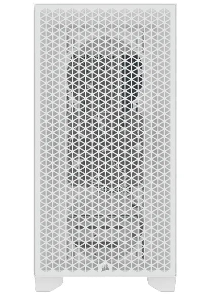 3000D AIRFLOW White Mid-Tower PC Case; 2x 3.5'' | 2x 2.5'' Drive Bays; Up to 360mm Radiator compatible; 2x 120mm fan incl