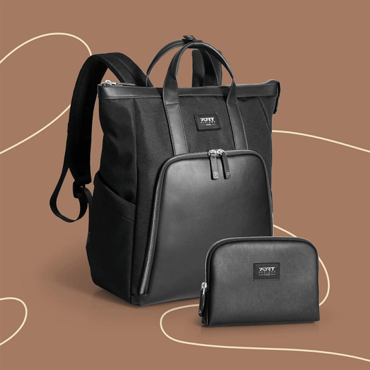 PORT MUSE SIGNATURE 16" backpack - pouch included