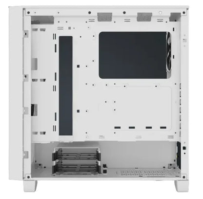 3000D AIRFLOW White Mid-Tower PC Case; 2x 3.5'' | 2x 2.5'' Drive Bays; Up to 360mm Radiator compatible; 2x 120mm fan incl