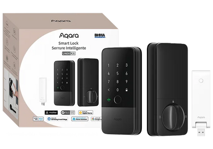 Aqara U400 Smart Door Lock Black | DL-D06D