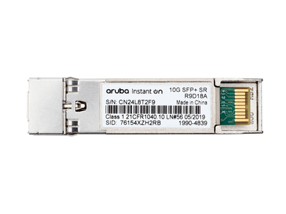 HPE Networking Instant On 10G SFP+ LC SR 300m MMF XCVR SFP Module