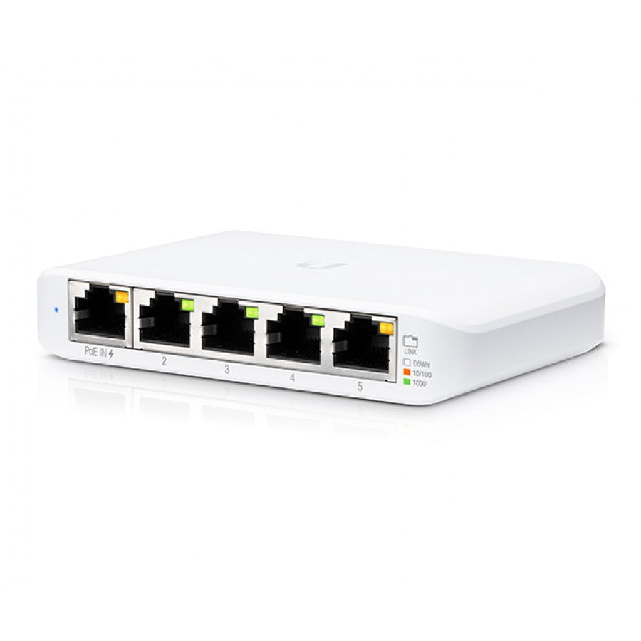 Ubiquiti UniFi Flex Mini 5 Port Gigabit 1PoE Input Switch | USW-Flex-MINI