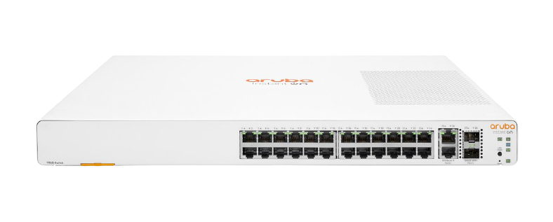 HPE Networking Instant On 1960 2SFP+ 24 Port 370W Switch |ARU-IO-SW196024G-370W