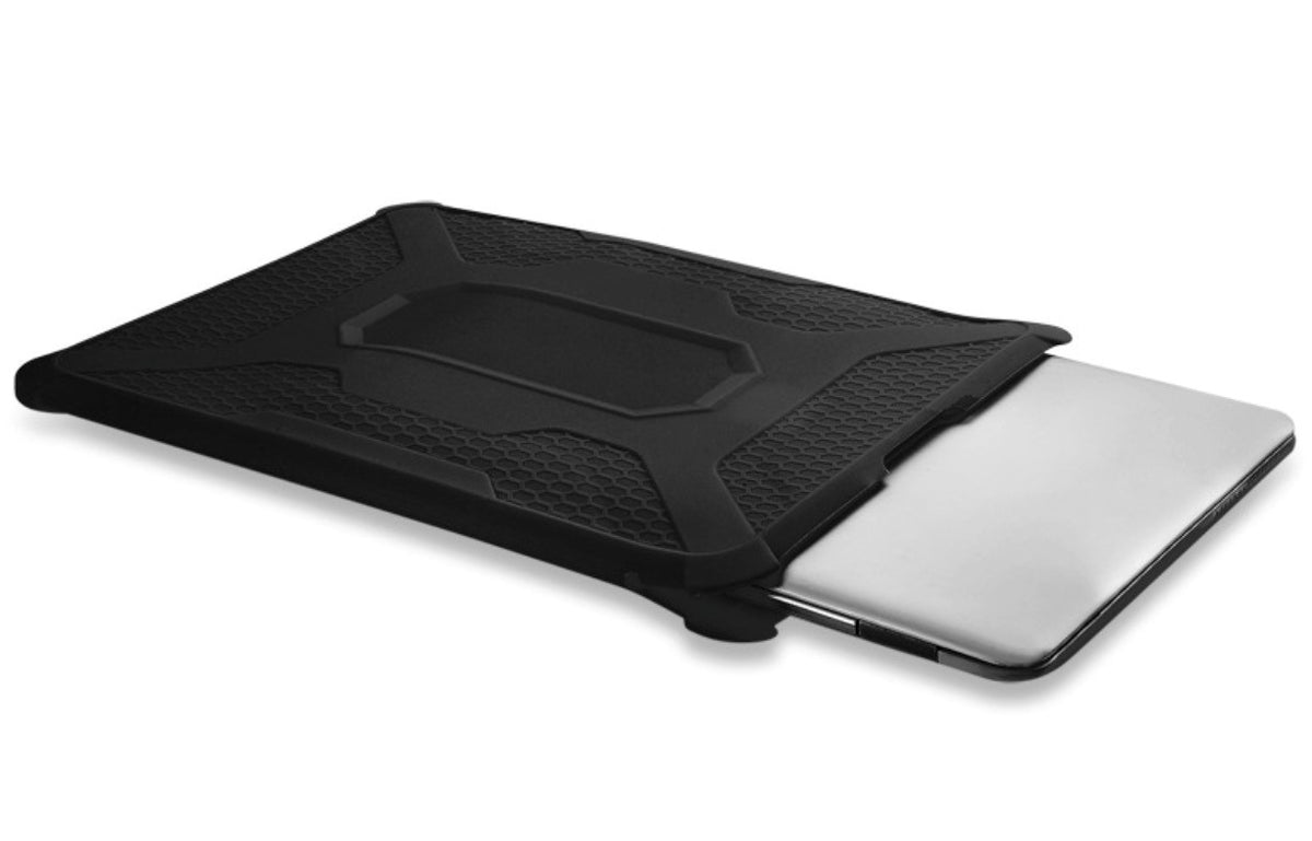 Tuff-Luv - Rugged Silicone Laptop Sleeve Compatible with 14" Laptops - Black