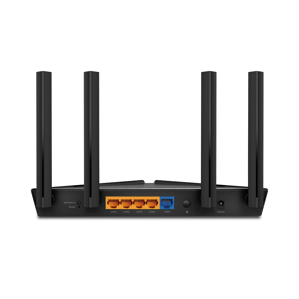 TP-Link AX1500 Wi-Fi 6 Router 1.5 Gbps 1×1G/WAN + 4×1G Ports 4× Antennas OFDMA EasyMesh