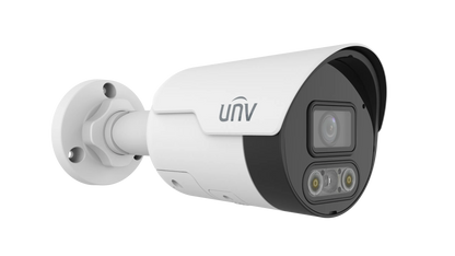 Uniview UNV 4MP Dual Light ColorHunter Bullet IP Camera 4mm | IPC2124LE-ADF40KMC-DL