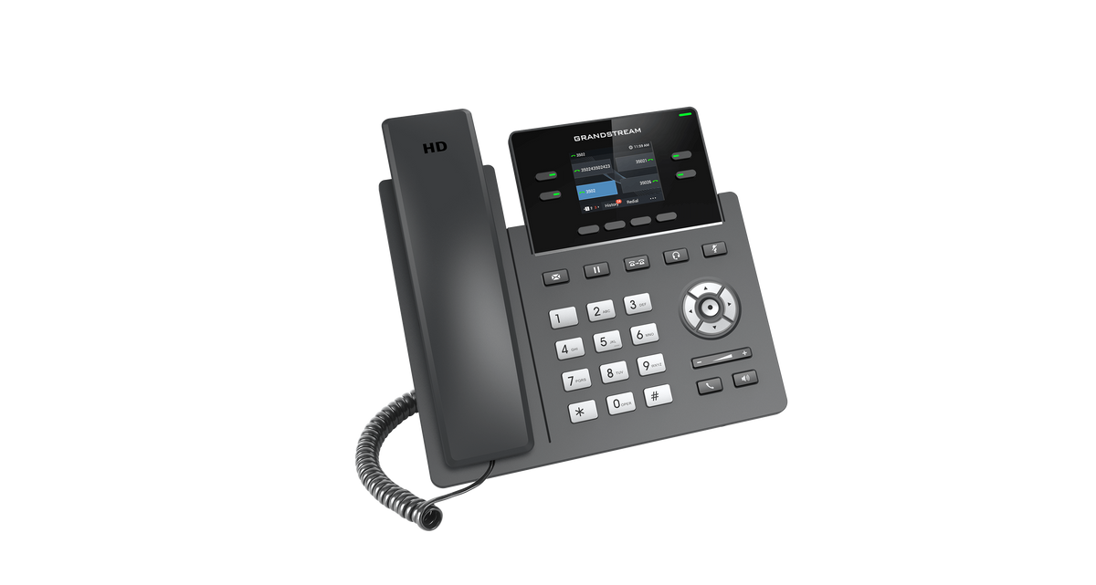 Grandstream 2-Line Carrier Desk Phone - PoE