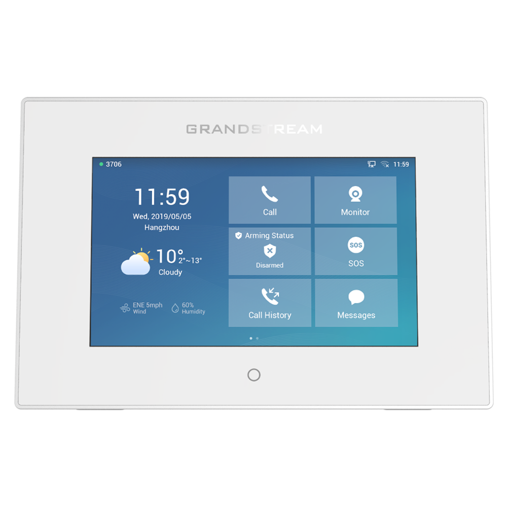 Grandstream SIP Touch Screen Intercom Speaker/Microphone