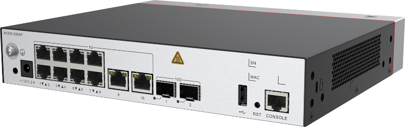 AC650-256AP 10*GE ports 2*10GE SFP+ ports manage up to 256 AP's