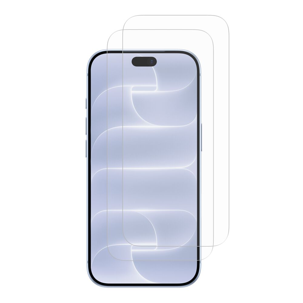 Belkin - Tempered Glass Screen Protector for iPhone 18 Pro Max and iPhone 17 Pro Max - 2 Pack