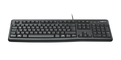 Logitech Corded Keyboard K120 - Black