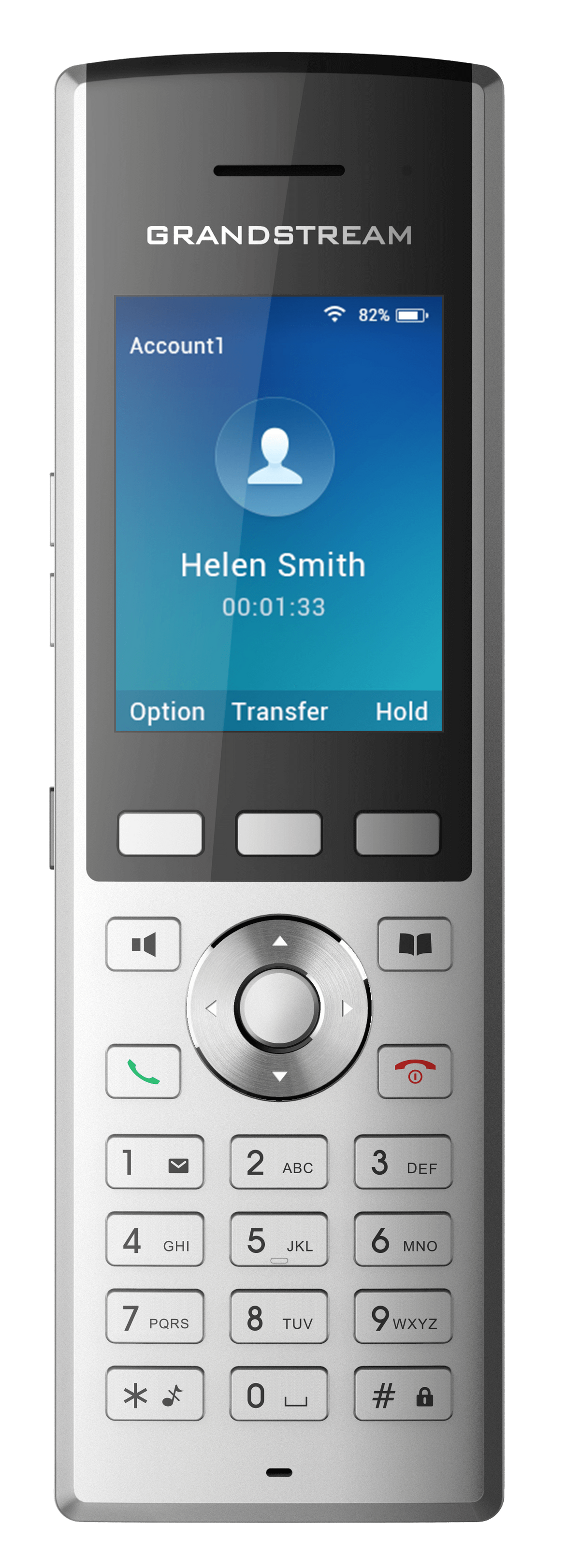 Grandstream Enterprise Cordless WiFi Phone | WP820