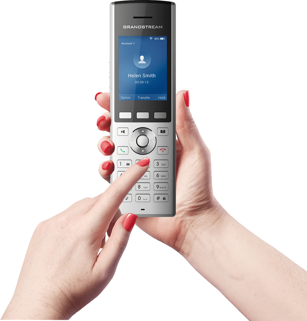 Grandstream Enterprise Cordless WiFi Phone | WP820