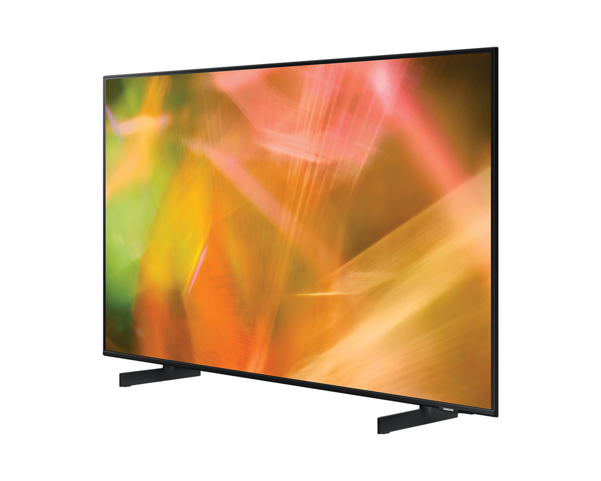 SAMSUNG HOSPITALITY DISPLAY/ UHD UPSCALING/ UHD DIMMING/ 3-SIDE BEZEL-LESS DESIGN/ MOBILE MIRRORING/ SWIVEL STAND