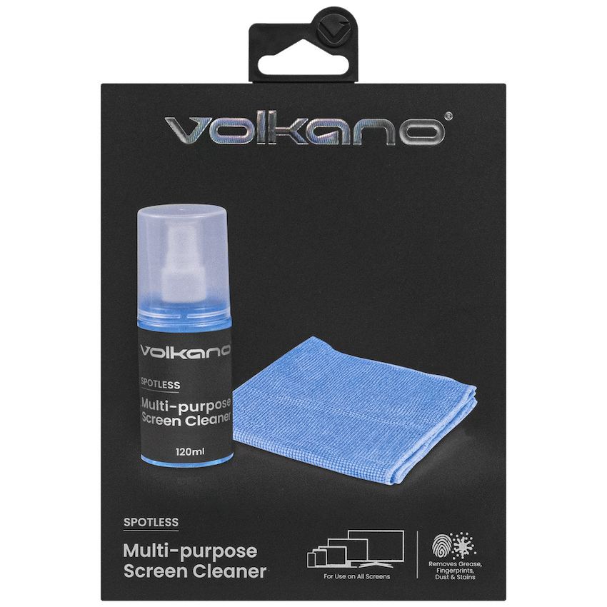 Volkano - Spotless series Mult Purpose Screen Cleaner - 120 ml - Liquid Spray